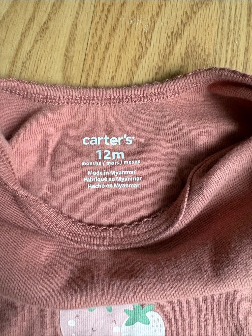 Carter's Dusty Pink 'Mommy's Little Girl' Baby One-Piece Bodysuit